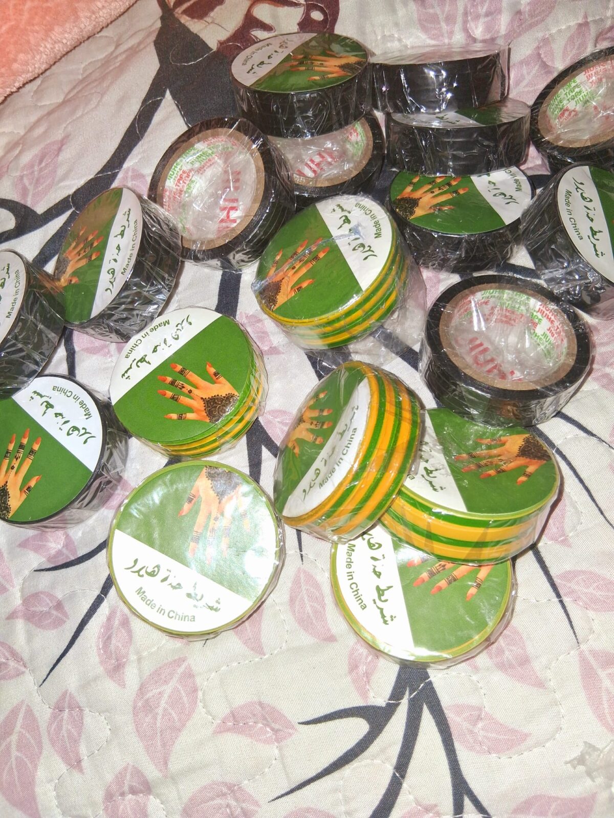 hinna tape – autocollants de henné